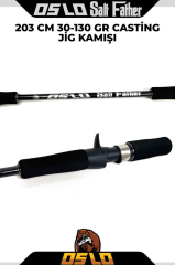 Oslo Salt Father 205cm 30-130gr Cast Jig Kamışı