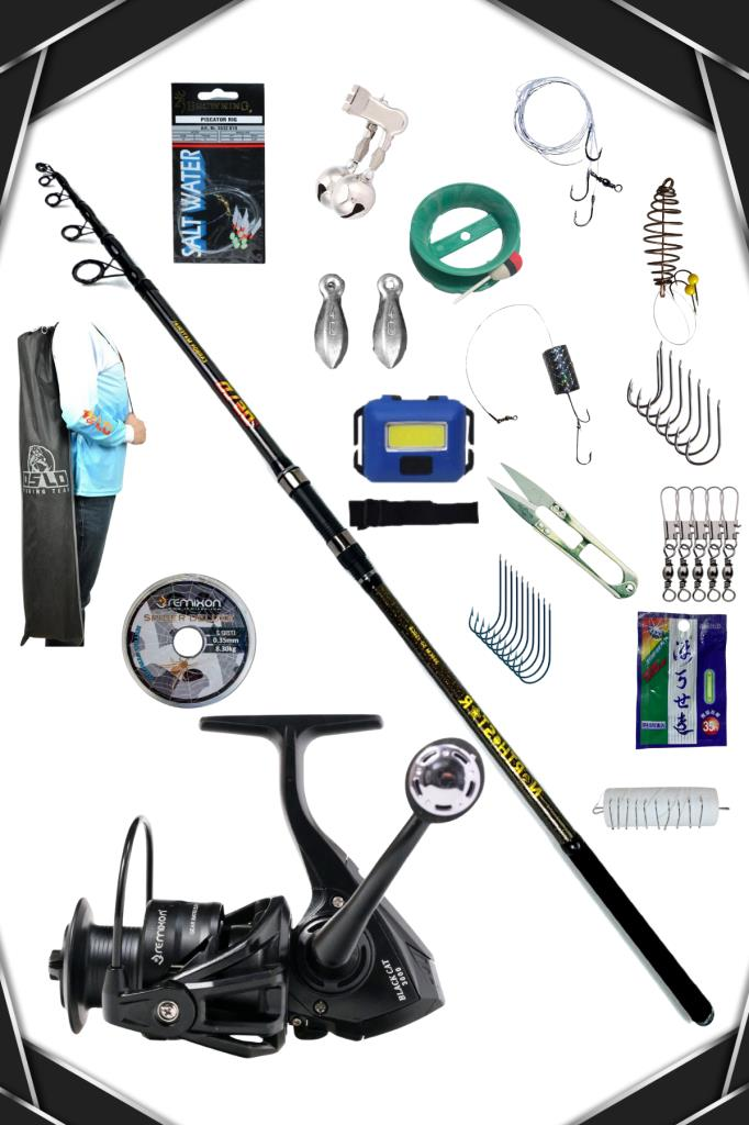 Oslo North Star 360cm 50-150gr Remixon Black Cat 6000 Göl Ve Deniz Olta Seti