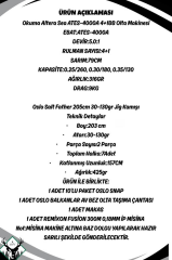 Oslo Salt Father 203cm 30-130gr Okuma Altera Sea ATES-4000A Jig Olta Seti