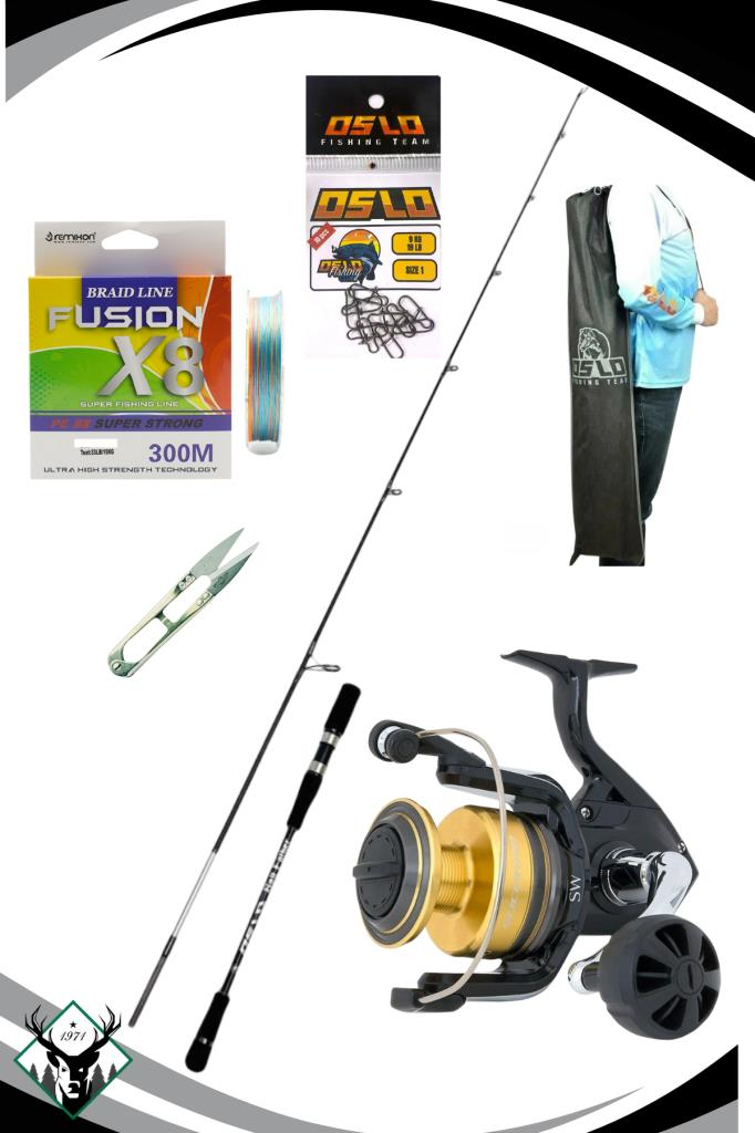 Oslo Salt Father 203cm 30-130gr Shimano Socorro 6000 SW Jig Olta Seti