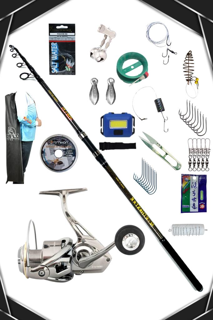 Oslo North Star 390cm 50-150gr Remixon Prestige 6000 Göl Ve Deniz Olta Seti