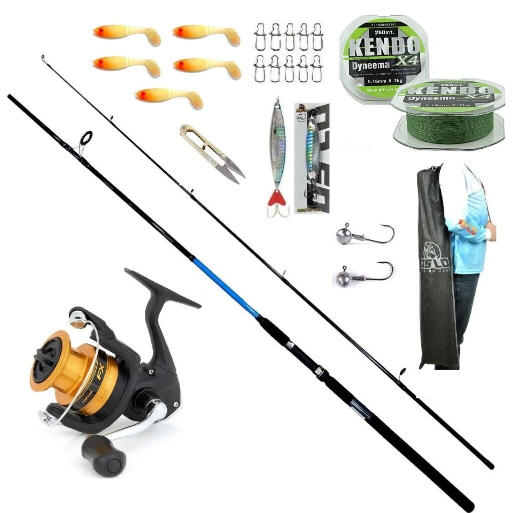 Okuma G-Power 2.40m 15-40gr Shimano Fx 4000 Mix Spin Seti