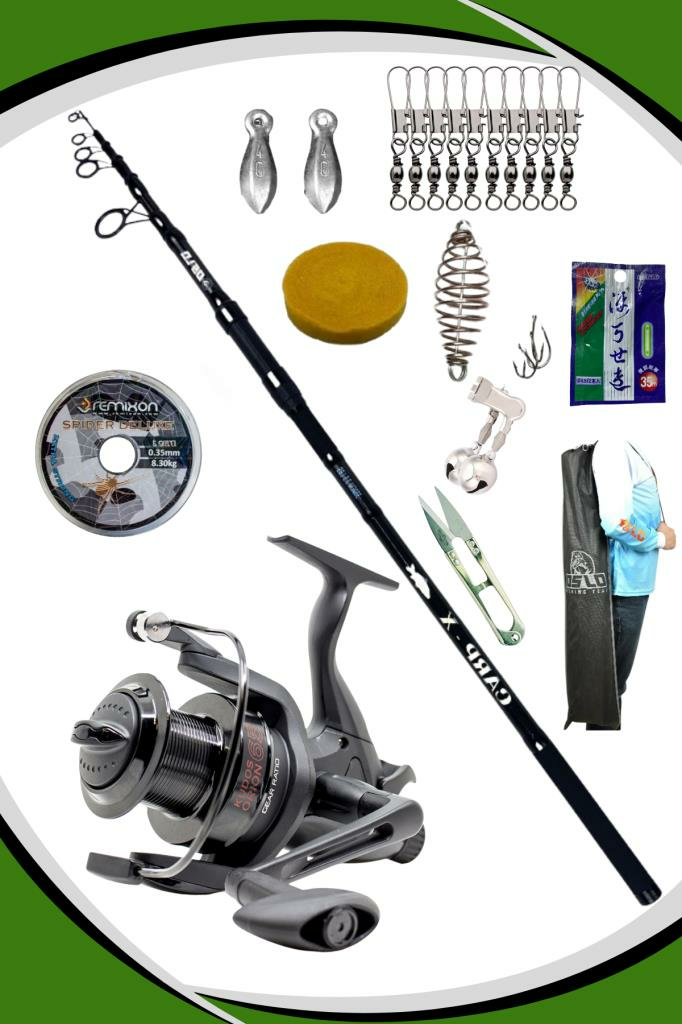 Oslo Carp-x 390cm 3,5LBS Kudos Orion 6500 Sazan Olta Takımı Seti