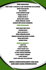 Oslo Carp-x 390cm 3,5LBS Dam Darkside 4 8000S FD Sazan Olta Takımı Seti