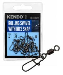 Kendo Rollıng Swivel With Nice Snap(Klipsli Fırdöndü)