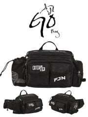 Fujin AjiGo Bel Çantası Black - Balıkçı Çantası