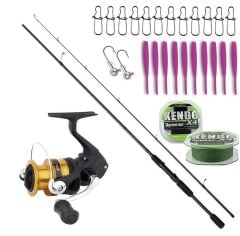 Shimano FX 2000 Okuma Wave Power 213 Cm 0-8 Gr Lrf Olta Takımı Seti
