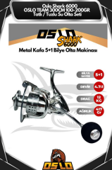 Oslo Shark 6000 Oslo Team 300cm 100-200gr Tatlı/Tuzlu Su Olta Seti