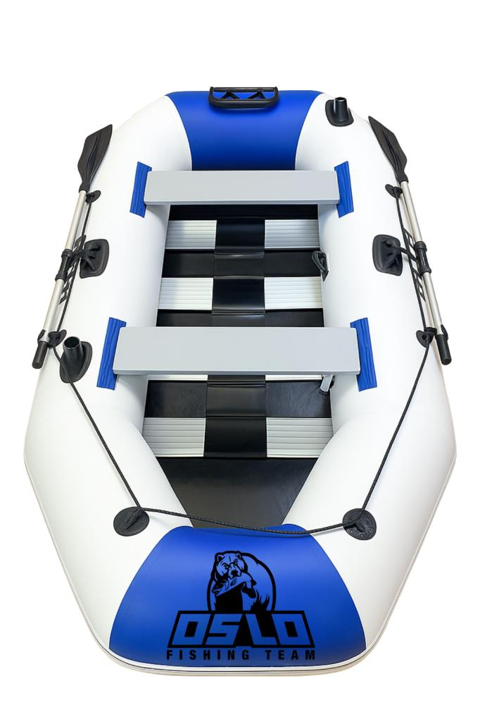 Oslo Fishing Team 2.40mt Mavi Beyaz Şişme Bot