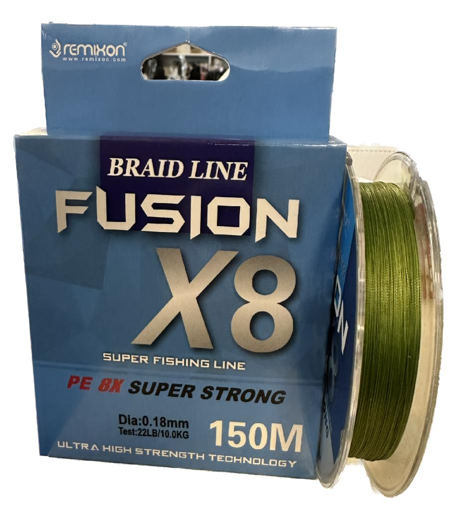 Remixon New Fusion 150m 8 Kat Yeşil Örgü İp Misina