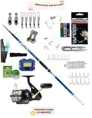 Remixon Venom 8000 Remixon Ulta Cast 420cm 200gr Profesyonel Surf Olta Seti