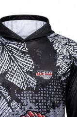 Oslo Performans Balıkçı T-Shirt Kapüşonlu Black Carp