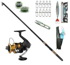 Shimano FX C3000 Remixon Sapphıre 270cm 10-40gr Spin Olta Takımı Seti