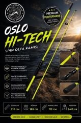 Oslo HighTech 210cm 5-45gr Okuma Outrax 4000 Spin Olta Seti