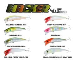 Fujin Hacker 90mm 13.7gr SSR Floating Maket Balık