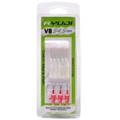 Ryuji V8 Silikon 8 cm 5.5 gr Silikon Yem Lemon Back UV