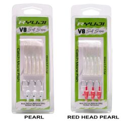 Ryuji V8 Silikon 8 cm 5.5 gr Silikon Yem Pink Uv