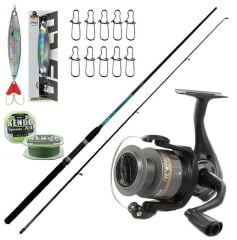 Okuma G-Power 240 Cm 15-40 Gr Revenger Rv-40 Spin Olta Takımı Seti