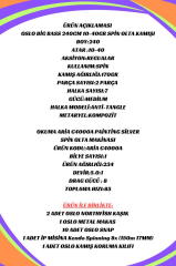 Oslo Big Bass 240cm 15-40gr Okuma Aria C4000a 8X Spin Olta Seti