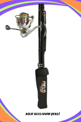 Oslo Big Bass 240cm 15-40gr Okuma Aria C4000a 8X Spin Olta Seti