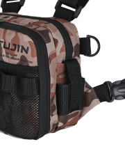 Fujin Tactical Vest Brown Camo Balıkçı Çantası