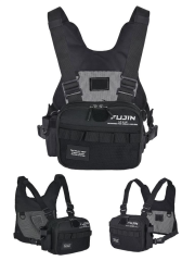 Fujin Tactical Vest Black Balıkçı Çantası
