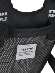 Fujin Tactical Vest Black Balıkçı Çantası