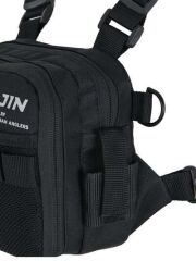 Fujin Tactical Vest Black Balıkçı Çantası