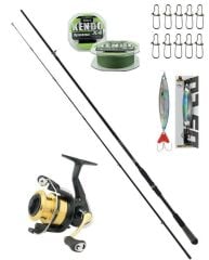 Daiwa Rs C3000 Daiwa Rx Lure 244 7-28gr Spin Olta Takımı Seti