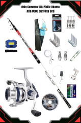 Oslo Camarro 420cm 100-200gr Okuma Aria 8000 Surf Casting Olta Seti