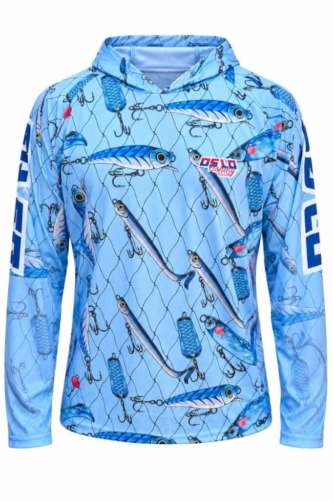Oslo Performans Balıkçı T-Shirt Kapüşonlu Fishing Lure