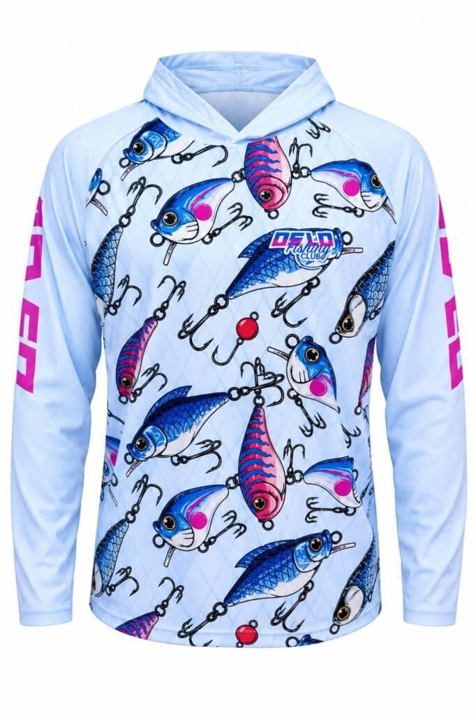 Oslo Performans Balıkçı T-Shirt Kapüşonlu Minnow Lure