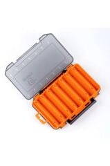 SHUFA Lure Box Çift Taraflı Kutu 110mm - Turuncu