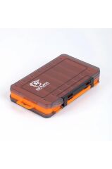 SHUFA Lure Box Çift Taraflı Kutu 110mm - Turuncu