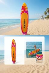 SHUFA Şişme Sup Board/ Stand Up Paddle Board 320*81*15cm Full Set TURUNCU