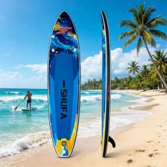SHUFA Şişme Sup Board/ Stand Up Paddle Board 320*81*15cm Full Set TURUNCU