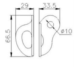 CT M10 BOLT KULAGI