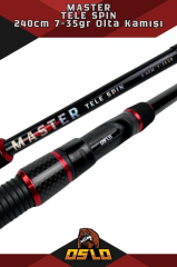 Oslo Master 240cm 7-35 gr Tele Spin Olta Kamışı