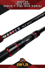 Oslo Master 240cm 7-35 gr Tele Spin Olta Kamışı