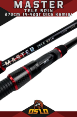 Oslo Master 270cm 14-42 gr Tele Spin Olta Kamışı