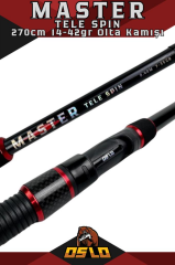 Oslo Master 270cm 14-42 gr Tele Spin Olta Kamışı