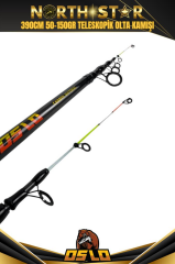 Oslo North Star 390cm 50-150gr Teleskopik Olta Kamışı
