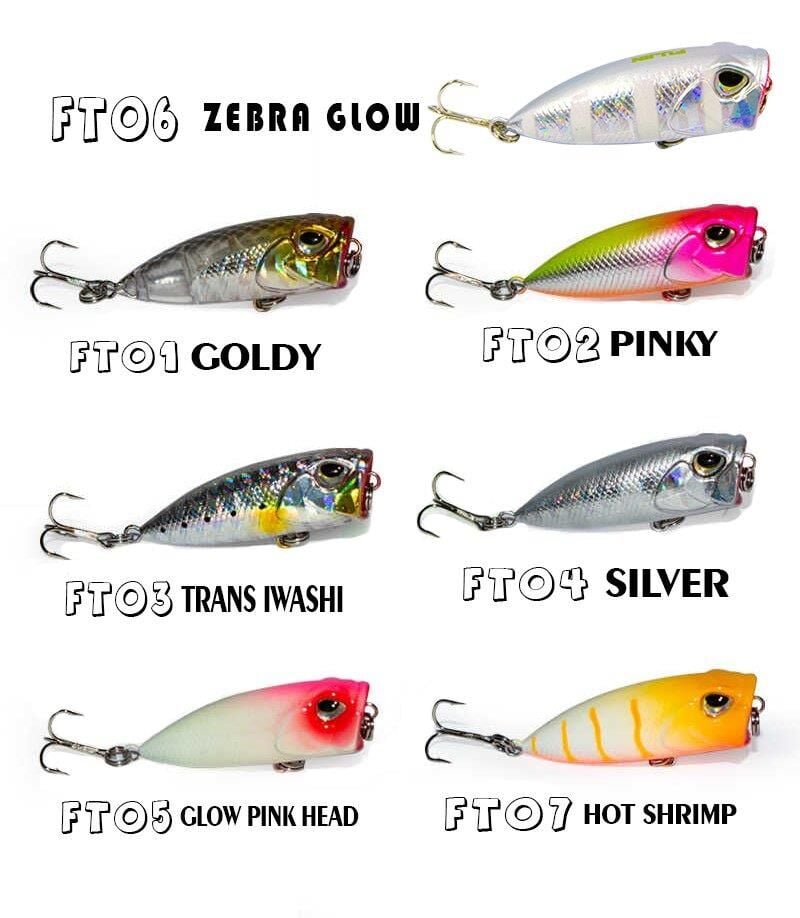 Fujin Tiny Popper Mini LRF Popper FT03 TRANS IWASHI
