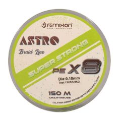 Remixon Astro 8X 150M Chartreuse İp Misina