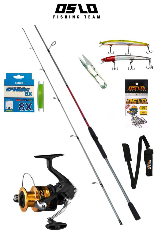 Shimano FX 4000 Oslo Big Bass 240cm 10-40gr Spin Olta Seti