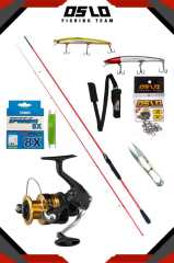 Shimano Fx 4000 Ryuji Red Fox 240Cm 5-55Gr Spin Olta Seti
