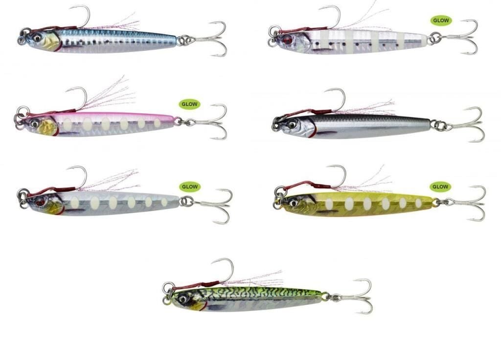 Savage gear 3D Jig Minnow 10 gr 5,9 cm Suni Yem ZEBRA GLOW