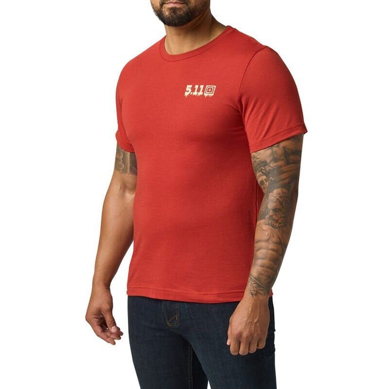 5.11 WOODLAND MOTO LOGO SS TEE TISORT