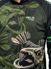 Oslo Performans Balıkçı T-Shirt Kapüşonlu Green Bear