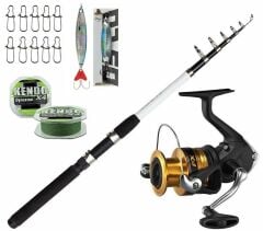 Shimano FX C3000 Dam Nova 240Cm 20-40Gr Tele Spin Olta Seti